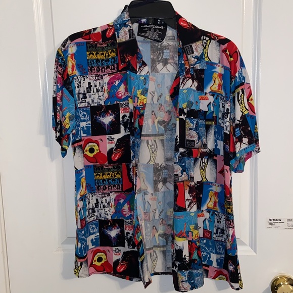 Rolling Stones Button Up - Picture 2 of 2